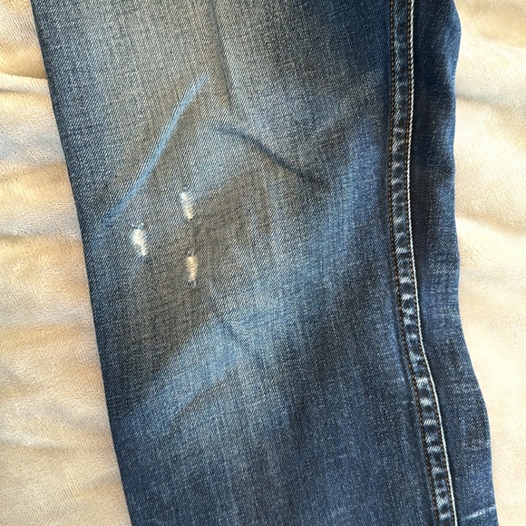 Diesel BRADDOM Vintage Style Distressed BLUE Denim 34W 34L slim-carrot fit - Picture 5 of 13